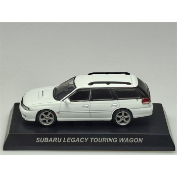 Subaru Legacy Touring 1996 White - skala 1:64 - Kyosho
